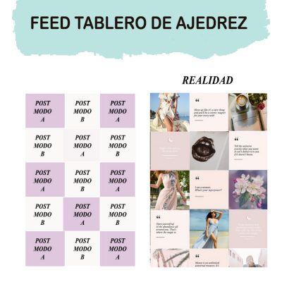 TIPOS DE FEED PARA HACER TU INSTAGRAM MÁS ATRACTIVO - Mich Milano ...