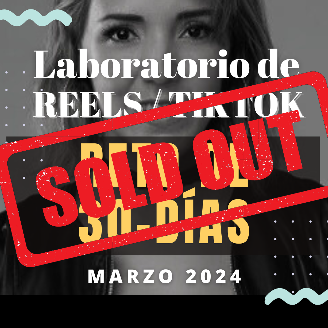 RETO de 30 días LABORATORIO DE REELS Y TIKTOK - Marzo