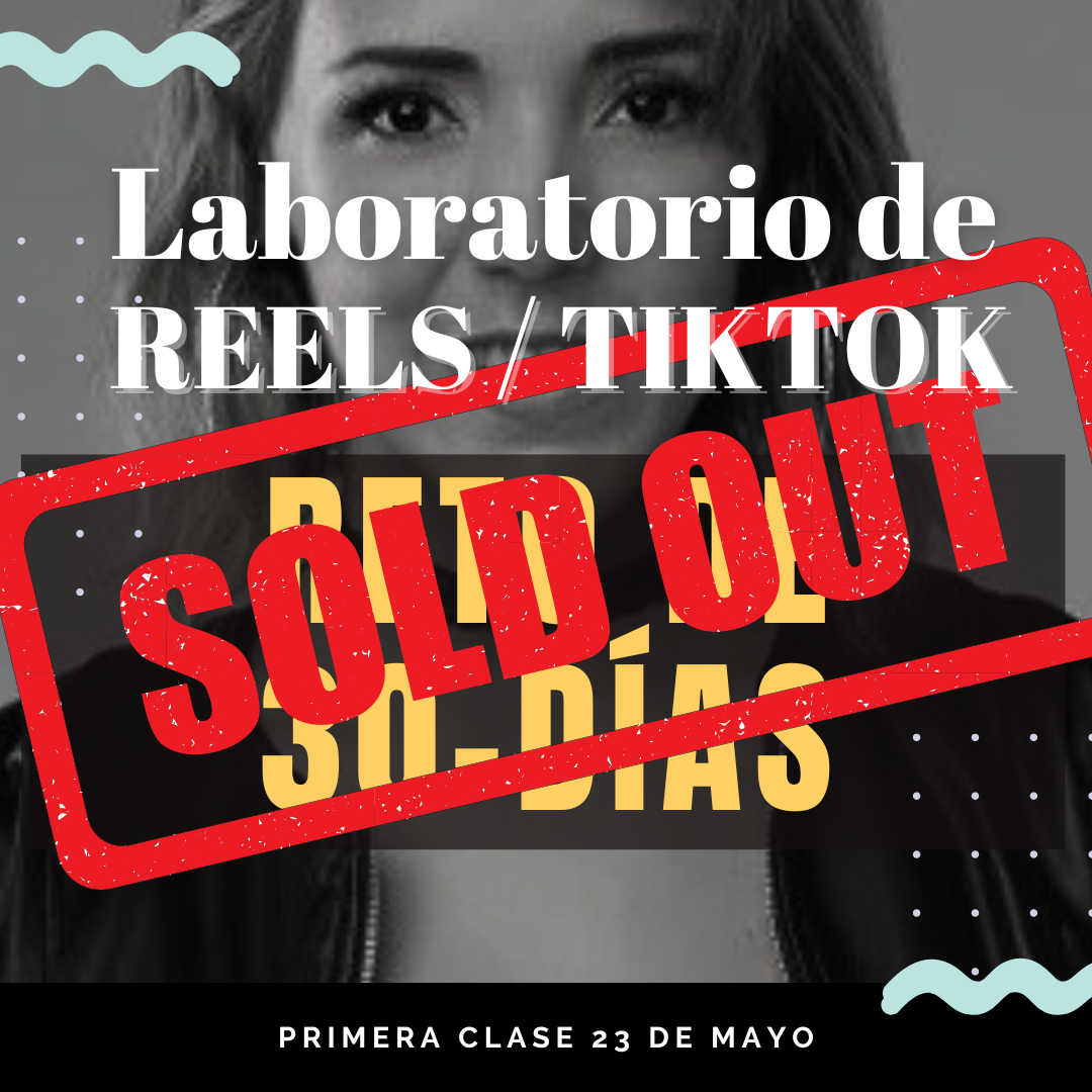 RETO de 30 días LABORATORIO DE REELS Y TIKTOK - Mayo