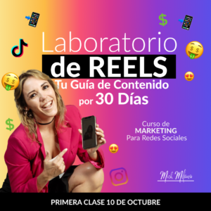 Tu Guía de contenido de 30 días LABORATORIO DE REELS  - Octubre