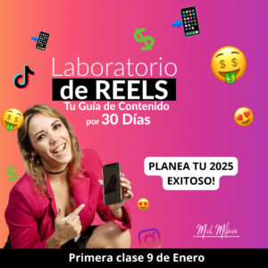 Tu Guía de contenido de 30 días LABORATORIO DE REELS - ENERO