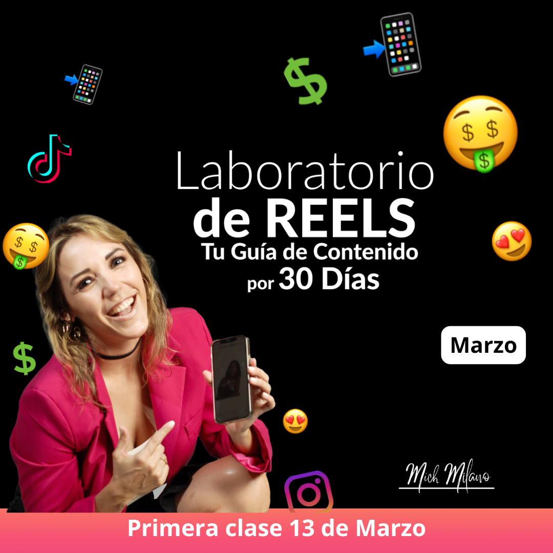 Tu Guía de contenido de 30 días LABORATORIO DE REELS - MARZO 2025